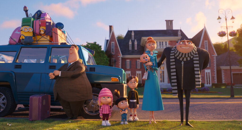 4 Aksi seru Despicable Me 4