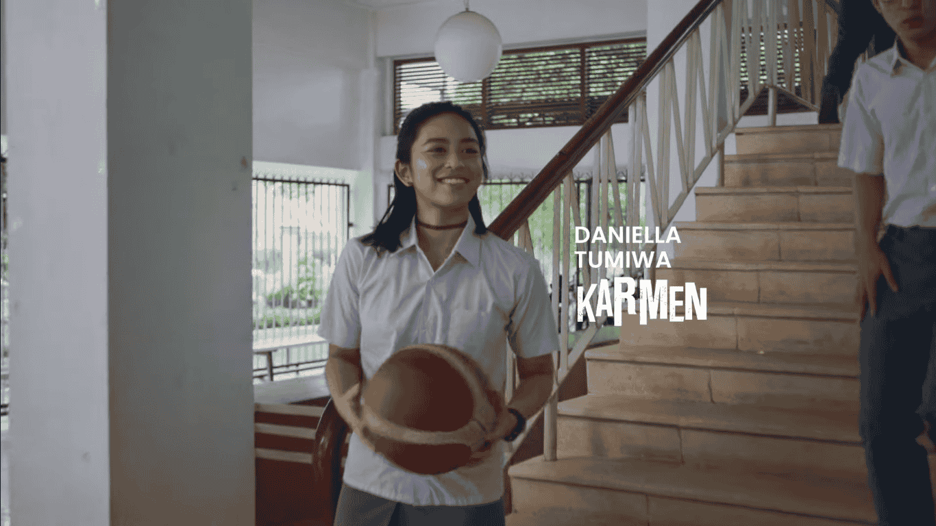 Daniella Tumiwa di film Rangga & Cinta