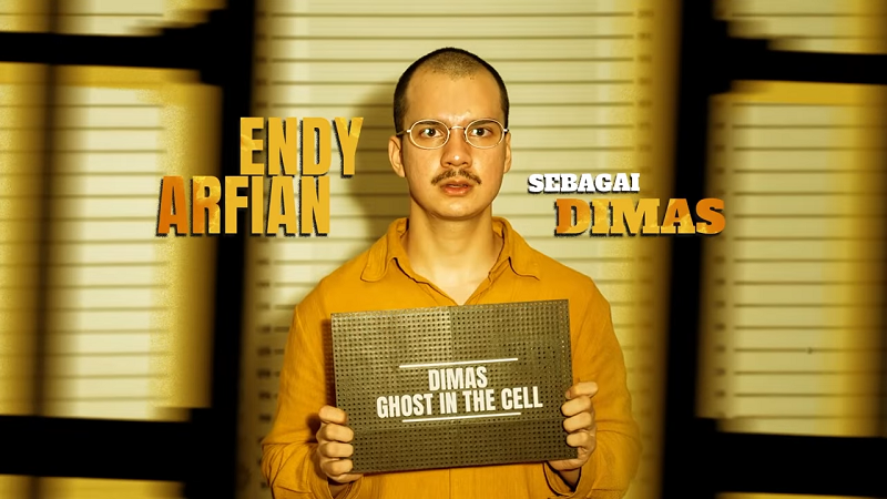 Endy Arfian di Ghost inthe Cell