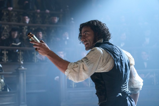Oscar Isaac dalam Frankenstein 2025