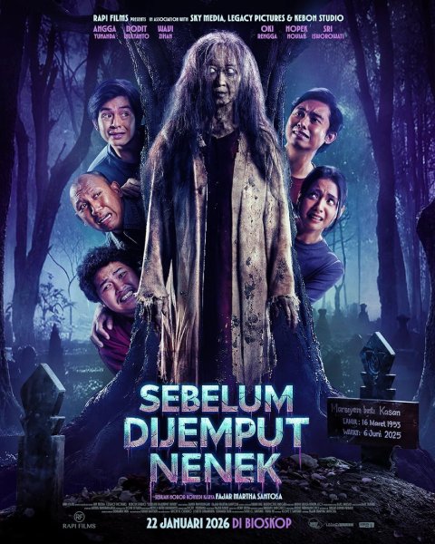 Poster film Sebelum Dijemput Nenek