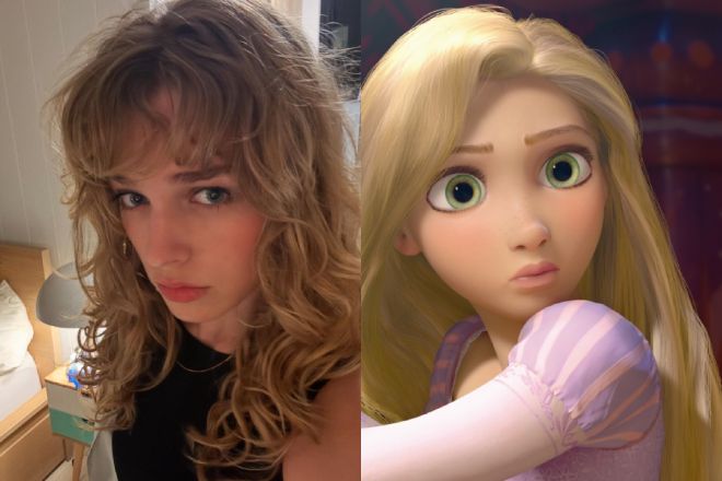 Teagan Croft pemeran Tangled