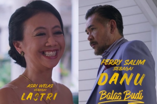 Asri Welas dan Ferry Salim Pemeran Film Balas Budi