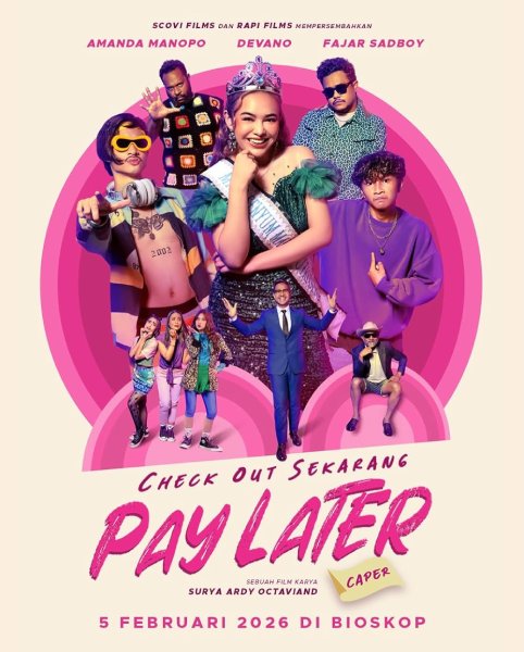 Poster Check Out Sekarang, Pay Later