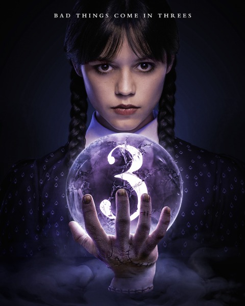 Poster Wednesday season 3