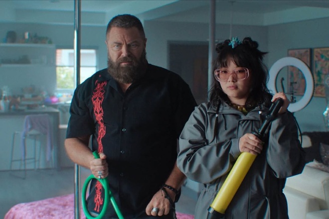 Nick Offerman dan Thaddea Graham