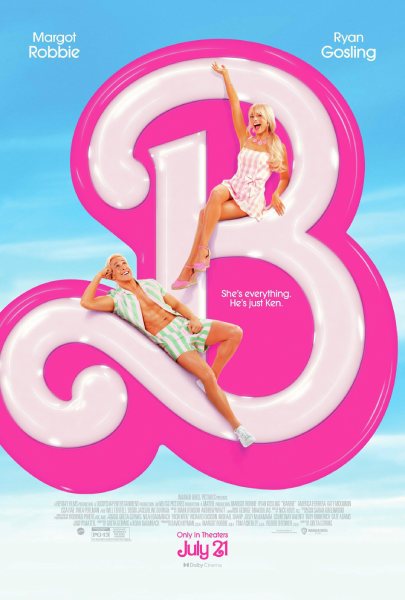 Poster film Barbie (2023)