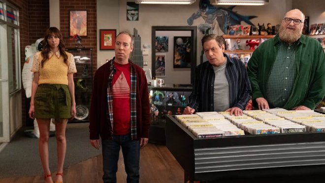Lauren Lapkus, Kevin Sussman, John Ross Bowie, dan Brian Posehn