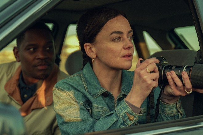 Aml Ameen dan Hayley Squires di Legends