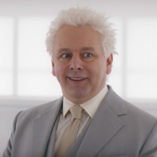 Michael Sheen di Good Omens 3