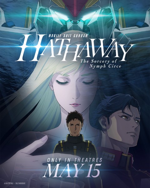Poster film Mobile Suit Gundam Hathaway: The Sorcery of Nymph Circe