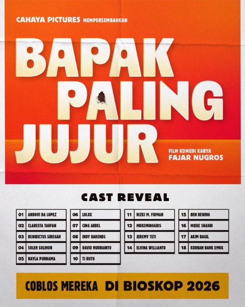 Daftar pemeran film Bapak Paling Jujur