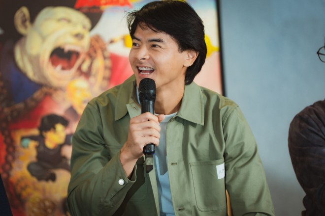 Dion Wiyoko berperan di film Jump Scare
