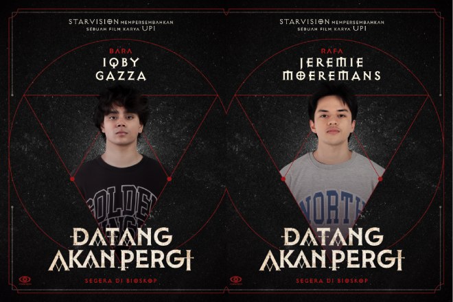 Iqby Gazza, Jeremie Moeremans - Pemeran film Datang Akan Pergi
