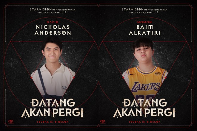 Nicholas Anderson, Baim Alkatiri - Pemain film Datang Akan Pergi