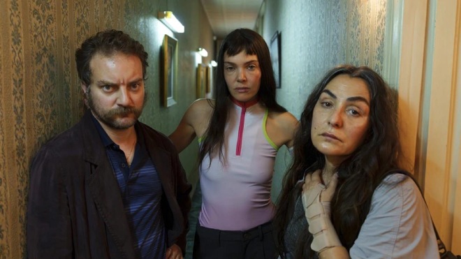 Pol Lopez, Ana Rujas, Candela Pena - Pemeran The Marked Woman
