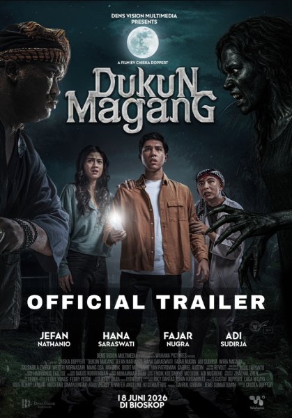 Poster film Dukun Magang