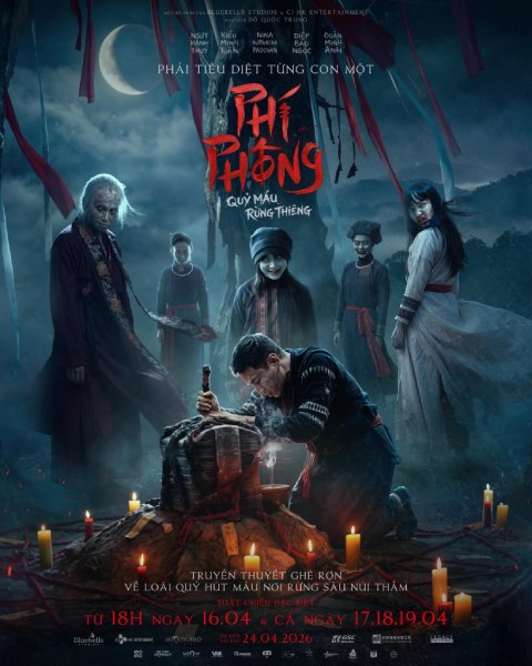 Poster film Phi Phong: The Blood Demon