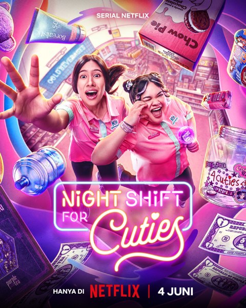 Poster serial Night Shift for Cuties