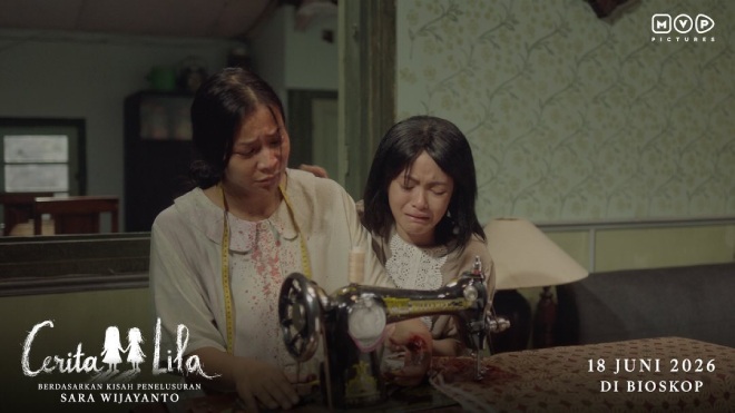 Shareefa Daanish dan Firzanah Alya di film Cerita Lila