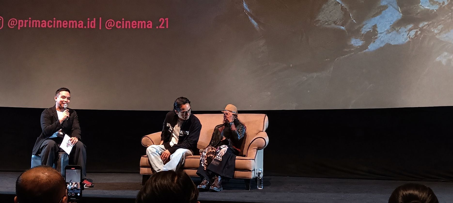 Joe Taslim dan Yayan Ruhian di Press Conference The Furious