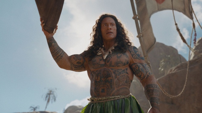 Dwayne Johnson di Moana