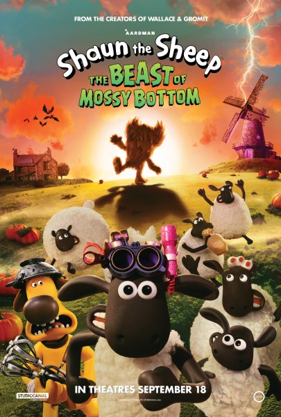 Poster film Shaun the Sheep: The Beast of Mossy Bottom